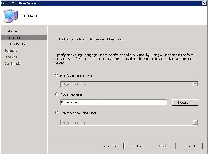 Screenshot from System Center Configuration Manager