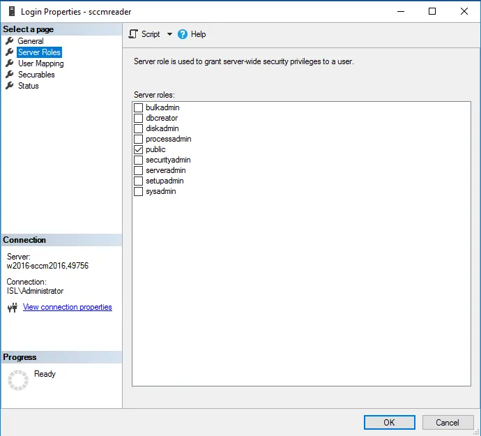 Overview of access in SCCM